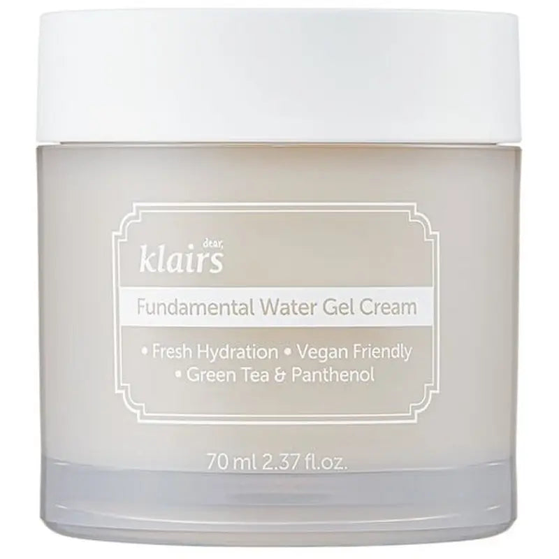 Klairs Água Fundamental Gel Creme, 70 ml