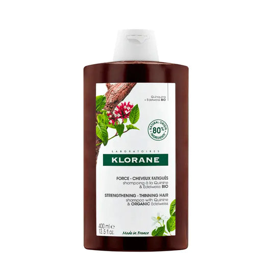 Klorane Organic Quinine & Edelweiss Shampoo, 400 ml