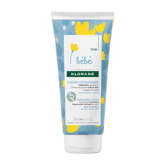 Klorane Bebe Crema Hidratante con Caléndula 200 ml