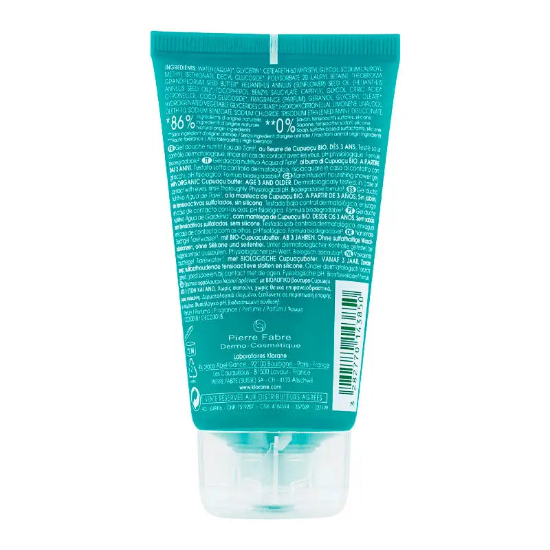 Klorane Gel de Ducha Agua de Tiaré 75 ml