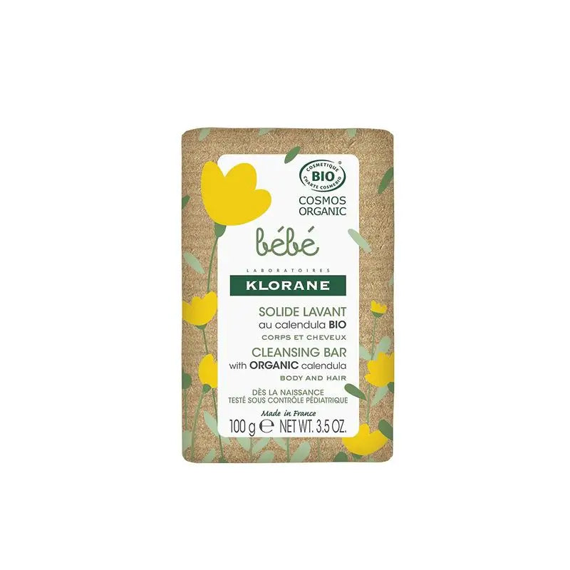 Klorane Calêndula Orgânica Certificada Limpador Corpo e Cabelo - Corpo e Cabelo - Bebé , 100 gr