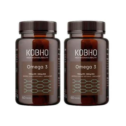 Suplemento Duplo Omega-3 da Kobho Labs, 2 x 3 x 60 cápsulas