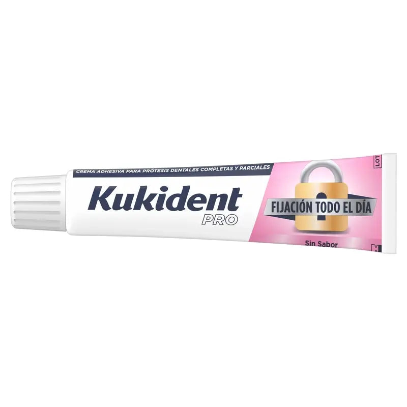 Kukident Triplo Pro Creme Adesivo Completo para Dentaduras, Neutro 3 x 70 Gr