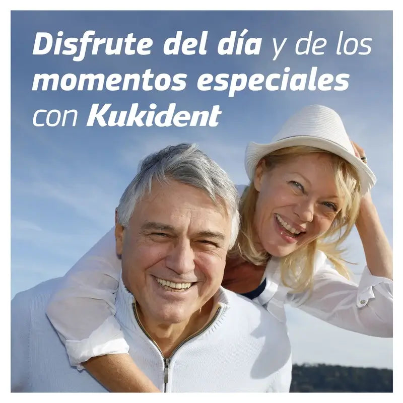 Kukident Triplo Pro Creme Adesivo Completo para Dentaduras, Neutro 3 x 70 Gr