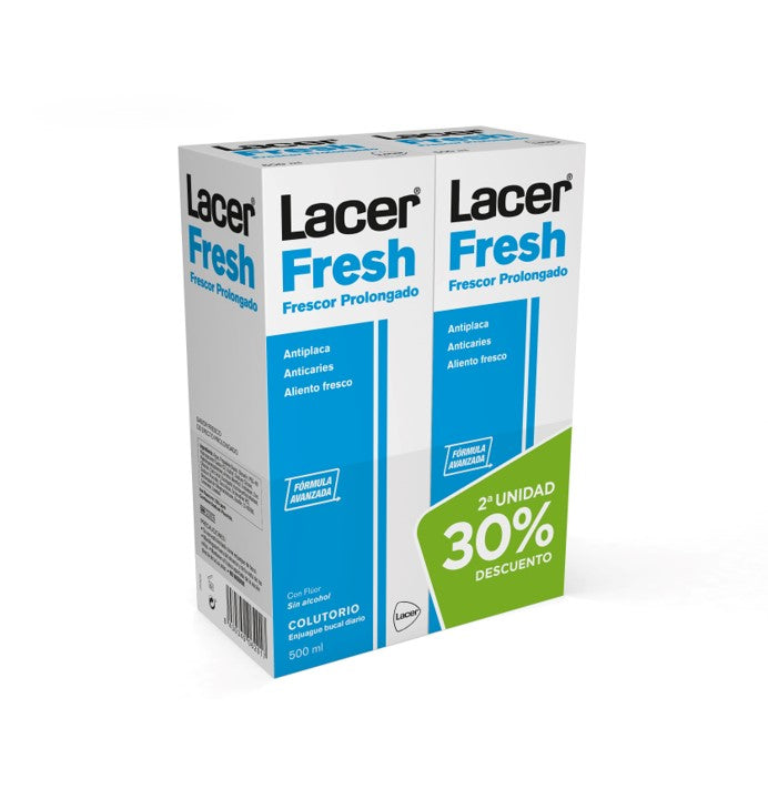 Lacer Fresh Mouthwash 600 Ml (+20% Grátis)