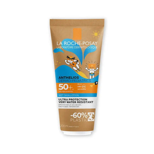 La Roche-Posay Anthelios Wet Skin Dermopediatrics Carton Tube Spf50+, 200 ml