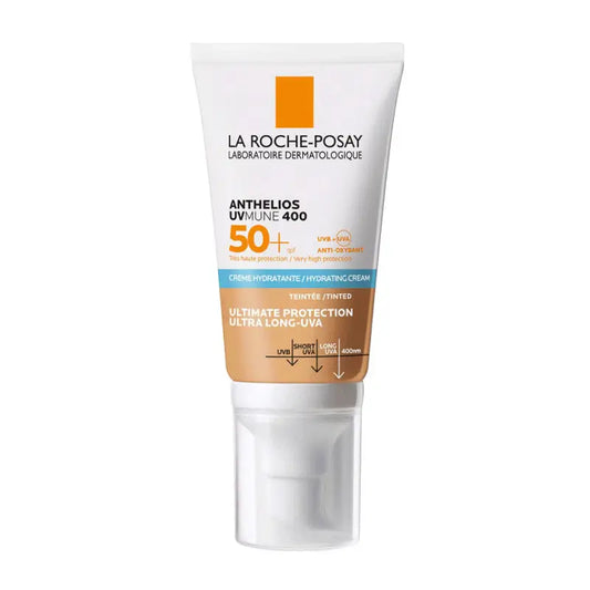 La Roche-Posay Anthelios Crema Color SPF 50+ Piel Sensible, 50 ml