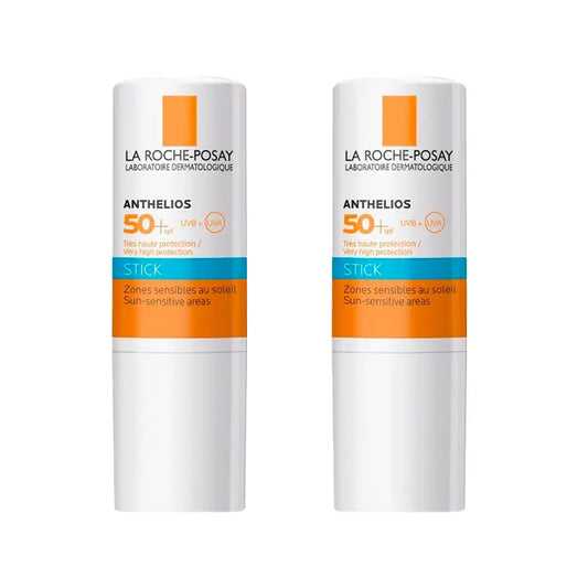 La Roche Posay Duplo Anthelios Stick Spf50+ Zonas Sensíveis, 2 X 7 Gr