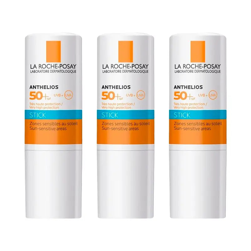 La Roche Posay Triplo Anthelios Stick Spf50+ Zonas Sensíveis, 3 X 7 Gr