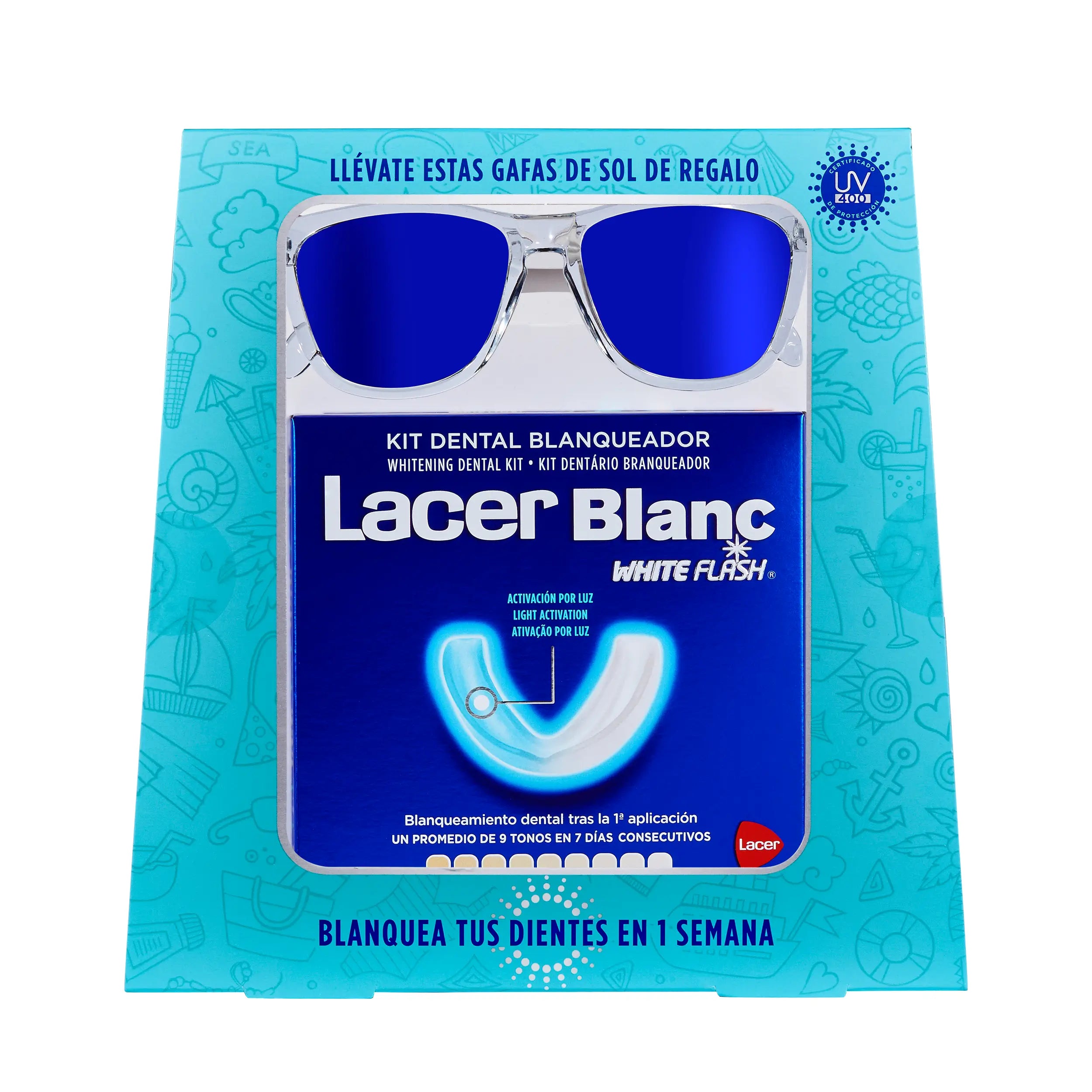 Kit Lacer Blanc Flash Pack Branco