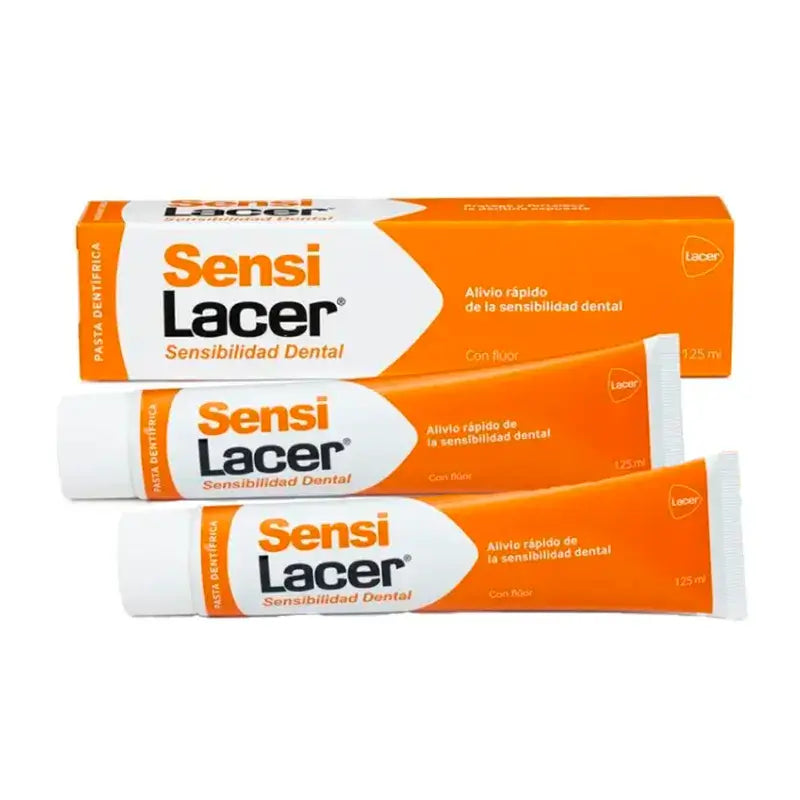 Pasta de dentes Lacer Duplo Sensilacer, 2 x 125 ml