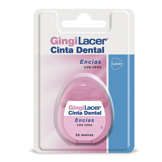 Lacer Gingilacer Cinta Dental con Cera 50 m