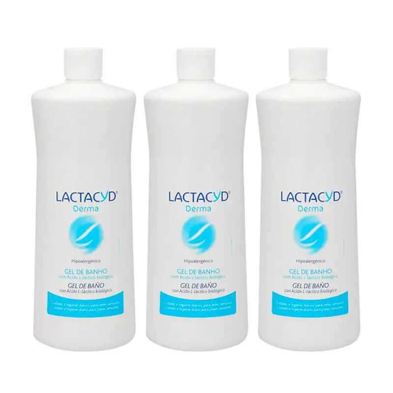 Lactacyd Derma Triplo Gel de Banho Hipoalergénico 3 x 1 L