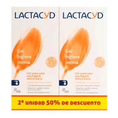 LACTACYD Embalagem íntima gel macio 2 x 200 ml