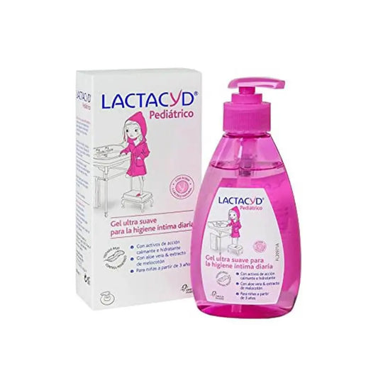 LACTACYD Dispensador de gel Pediátrico Higiene Íntima 200 ml