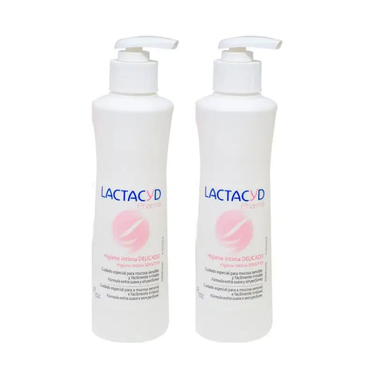 Lactacyd Pharma Duplo Delicate Higiene Íntima 2 x 250 ml