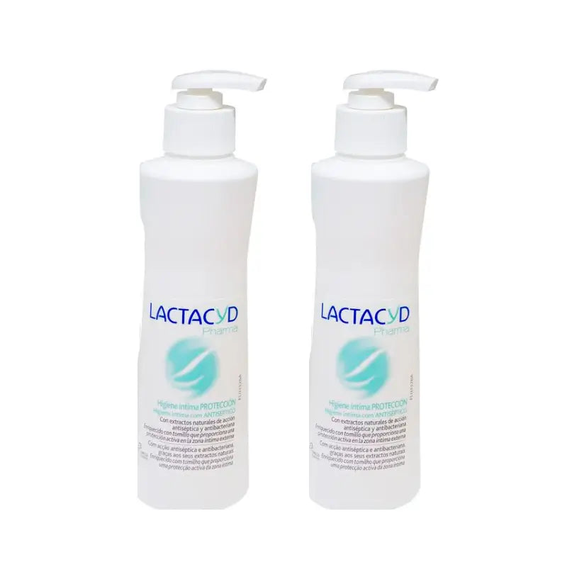 Lactacyd Pharma Duplo Proteção Higiene Íntima 2 x 250 ml