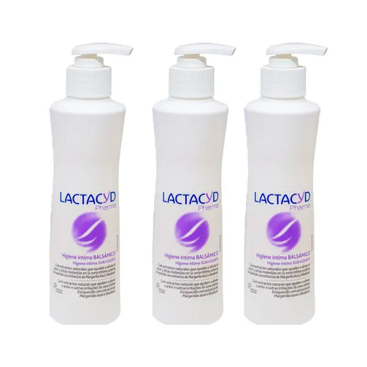 Lactacyd Pharma Triplo Higiene Íntima Balsâmico 3 x 250 ml