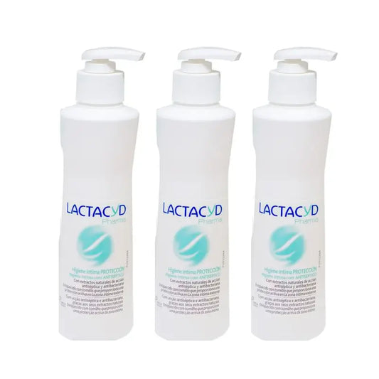 Lactacyd Pharma Triplo Proteção Higiene Íntima 3 x 250 ml