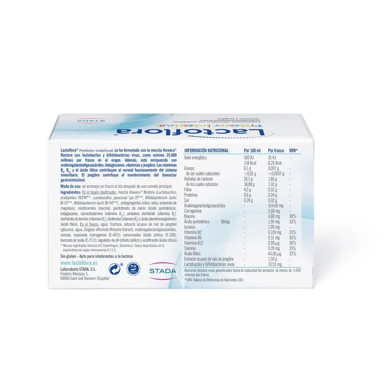 LACTOFLORA PROTECTOR INTEST NIÑOS 10x7ML