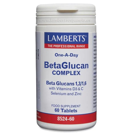 Lamberts Complejo De Beta Glucanos , 60 comprimidos   