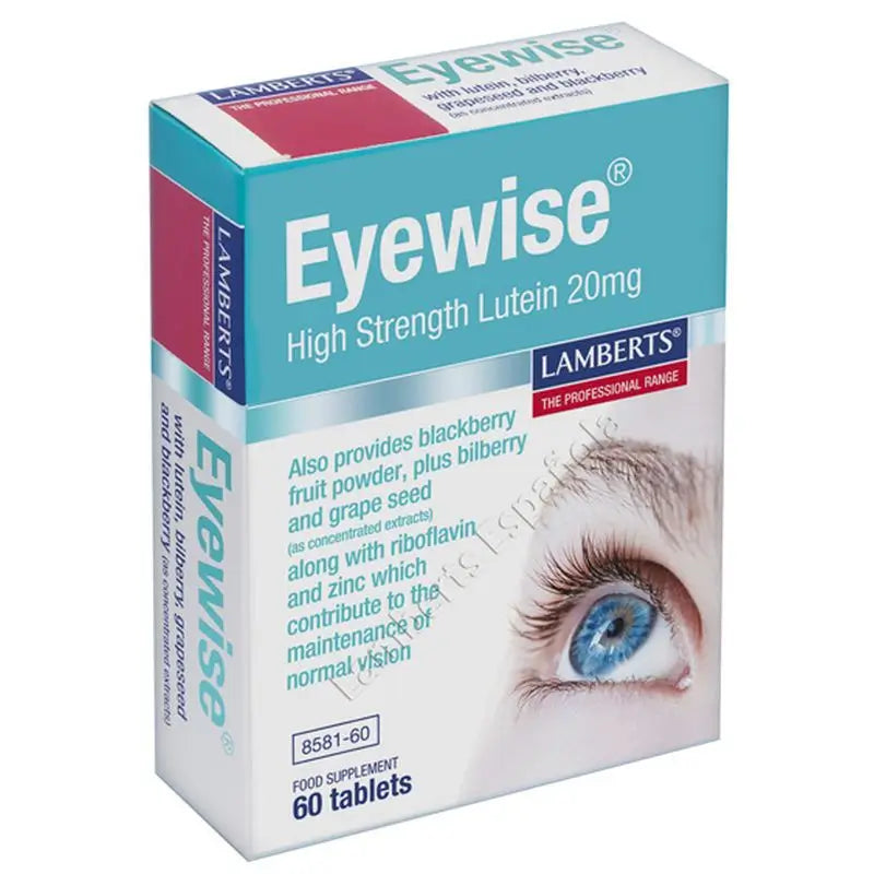 Lamberts Eyewise , 60 tabletas   