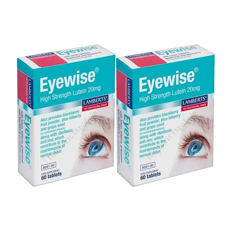 Lamberts Eyewise Pack, 2 X 60 Comprimidos