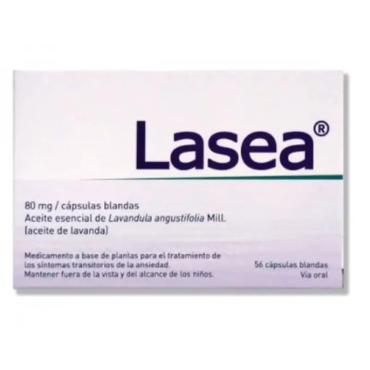 Lasea 80 mg , 56 cápsulas moles