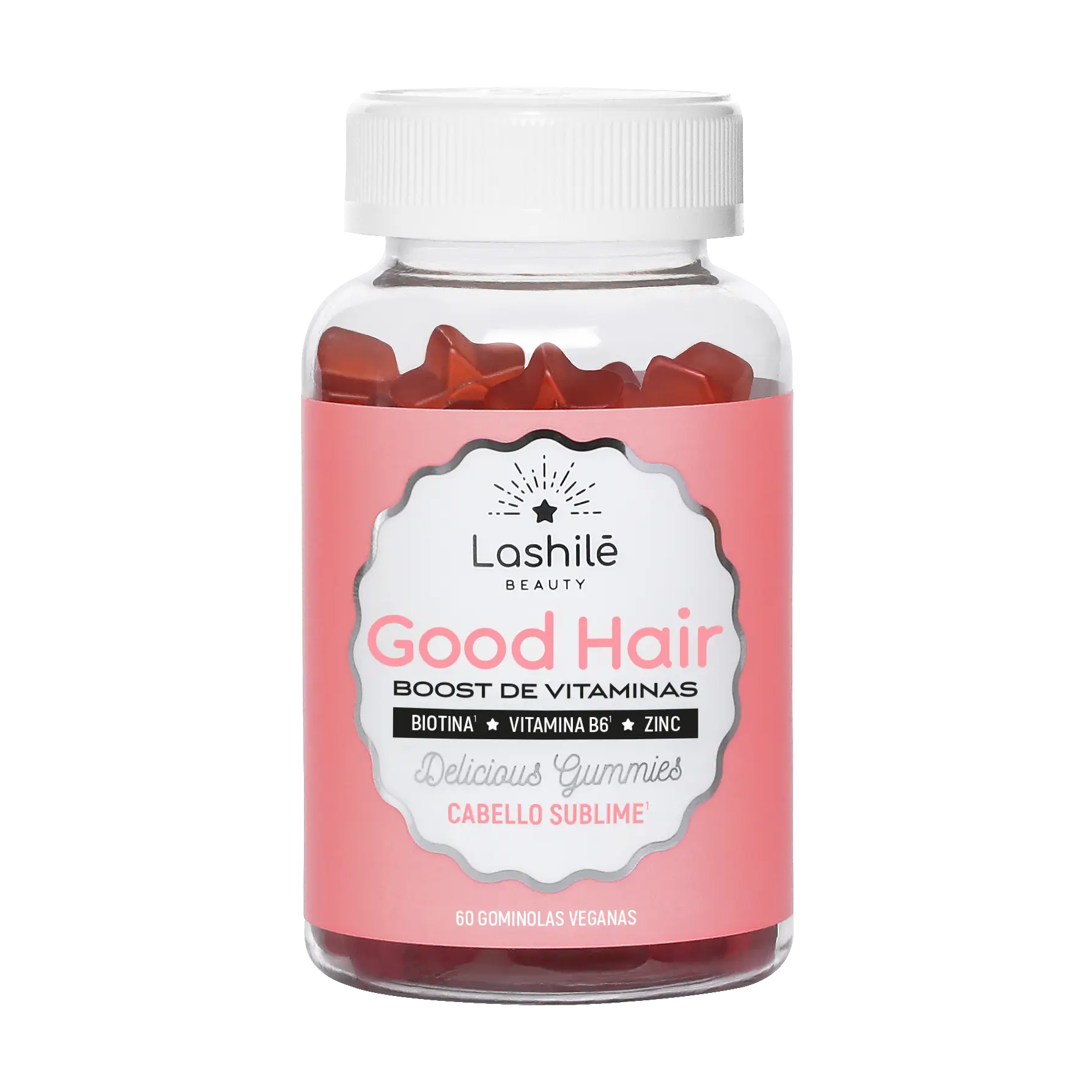 Lashilé Beauty Good Hair Gominolas , 60 unidades