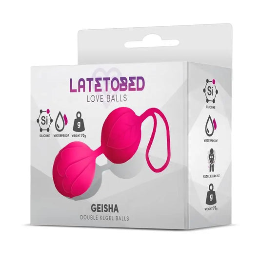 Latetobed Bolas Kegel Doble Rose Red 70 Gr