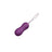 Latetobed Ovo Vibratório com Controlo Remoto Wave Motion Usb Silicone Roxo