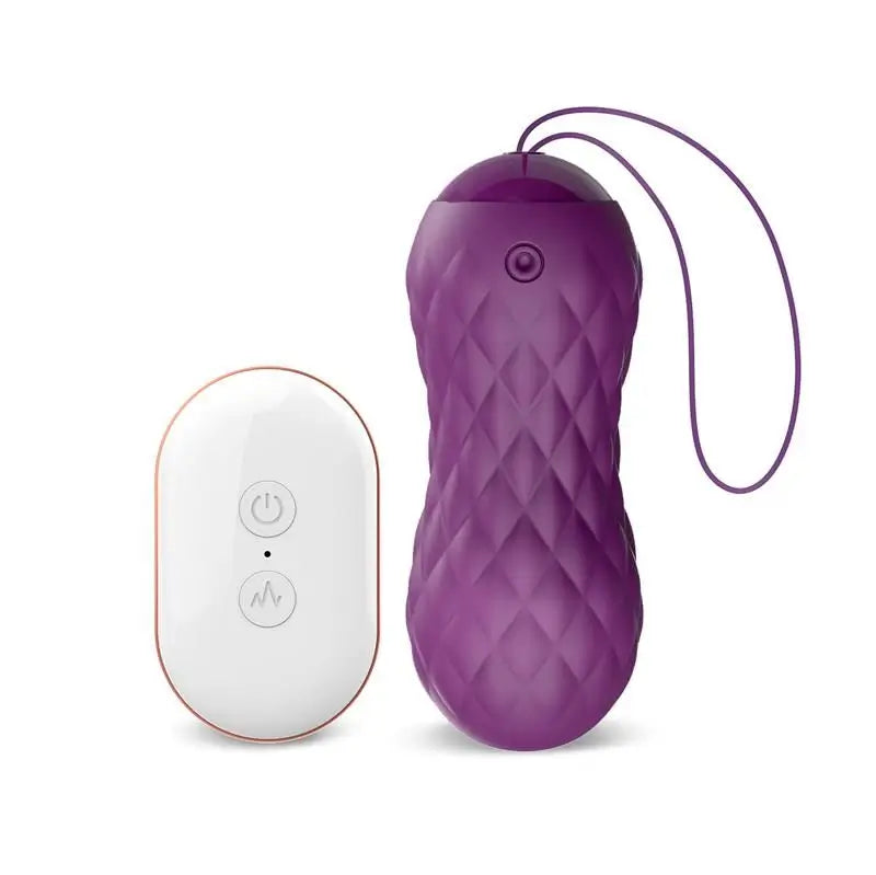 Latetobed Ovo Vibratório com Controlo Remoto Wave Motion Usb Silicone Roxo