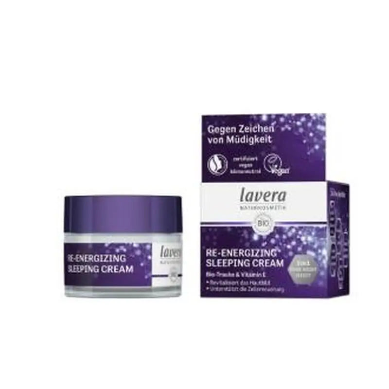 Lavera Sleeping Crema Reparadora Uva-Vitamina E 50Ml. Bio 