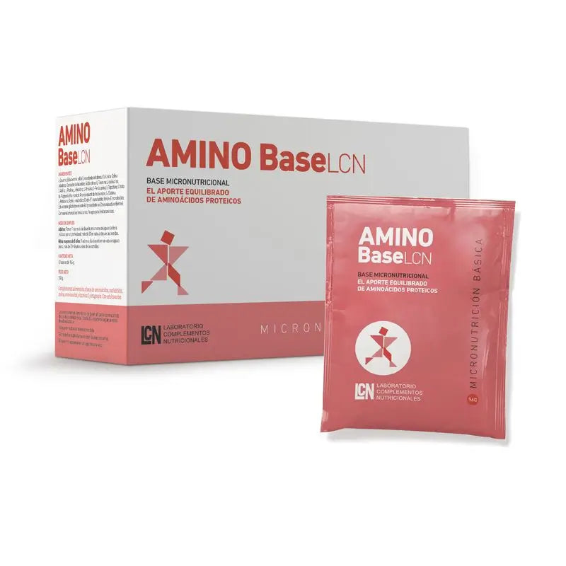 Lcn Amino Base Lcn Sabor Frutos Rojos , 30 sobres