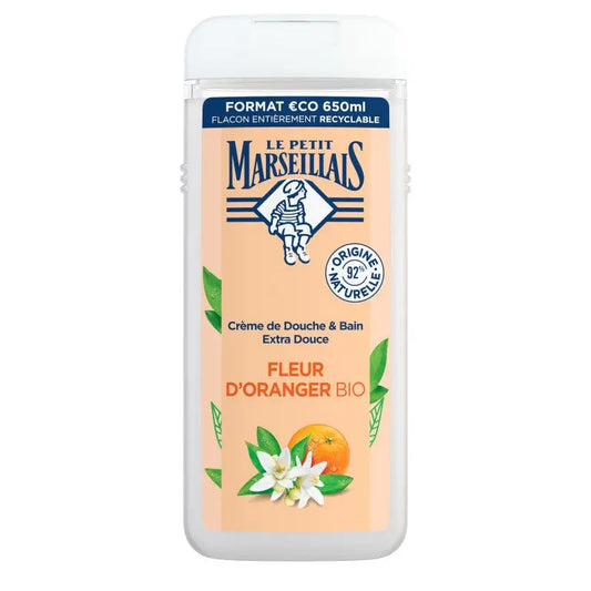 Le Petit Marseillais Gel De Ducha Corporal Extra Suave, Flor De Azahar Bio  , 650 ml