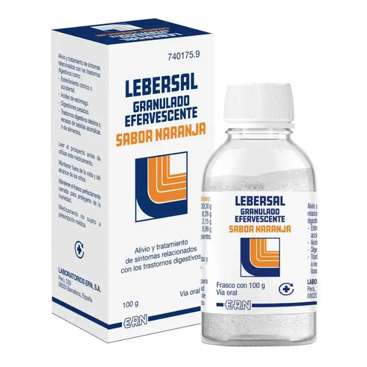 Lebersal Granulado Efervescente Laranja 100 g