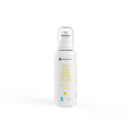 Botanicapharma Leite de proteção solar para crianças Spf 50, 100 Ml