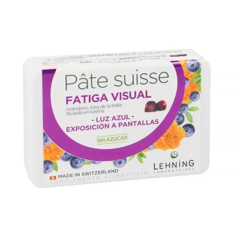 Lehning Pâte Suisse Fadiga Visual, 40 rebuçados