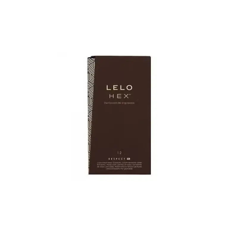 Preservativos Hex Lelo Respeito Xl 12 Pacote