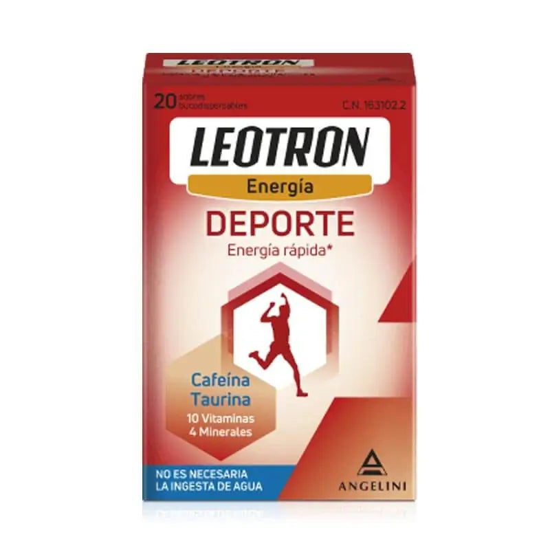 Leotron Deporte 20 sobres Bucodispensables