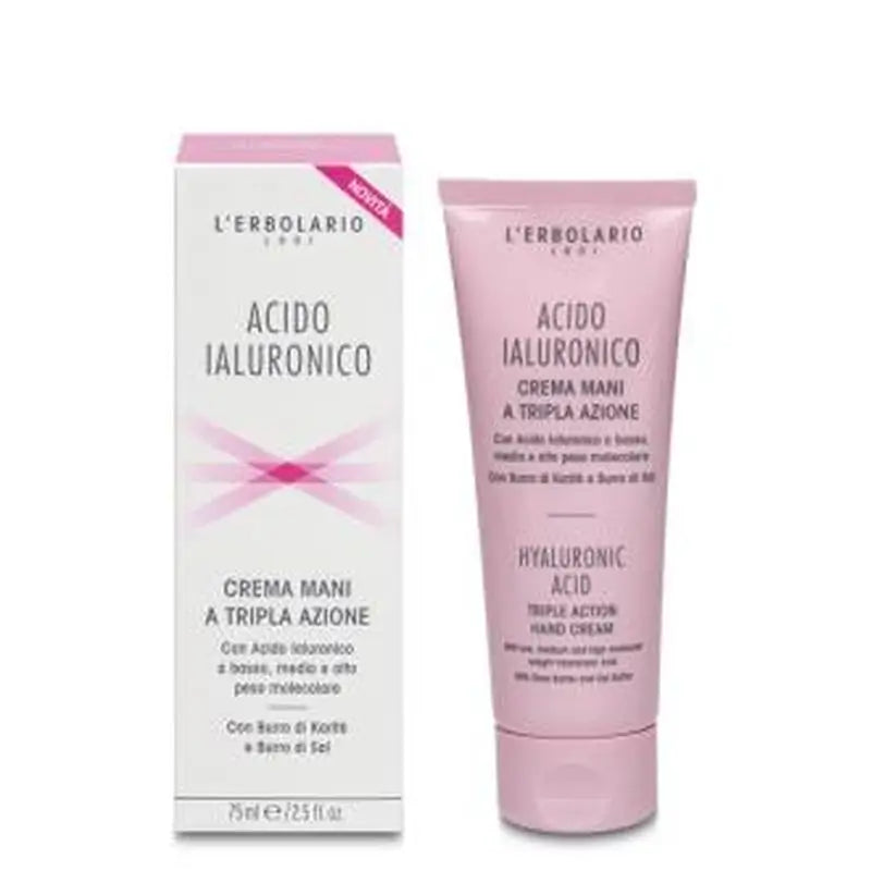 L´Erbolario Acido Hialuronico Crema Manos 75Ml. 