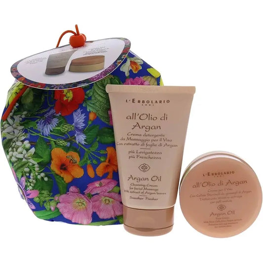 L'Erbolario Argan Creme Pack 50Ml e Detergente 125Ml.