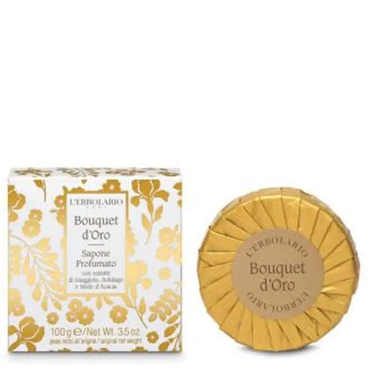 L´Erbolario Bouquet De Oro Jabon Perfumado Pastilla 100Gr. 