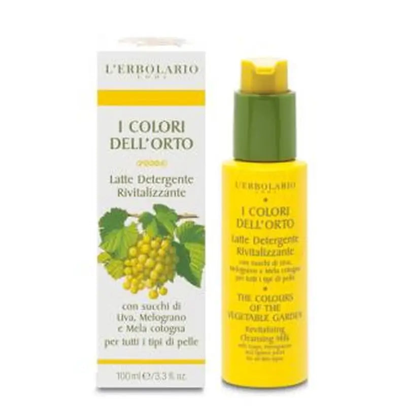 L´Erbolario Colores Del Huerto Leche Limpiadora Revital 100Ml. 