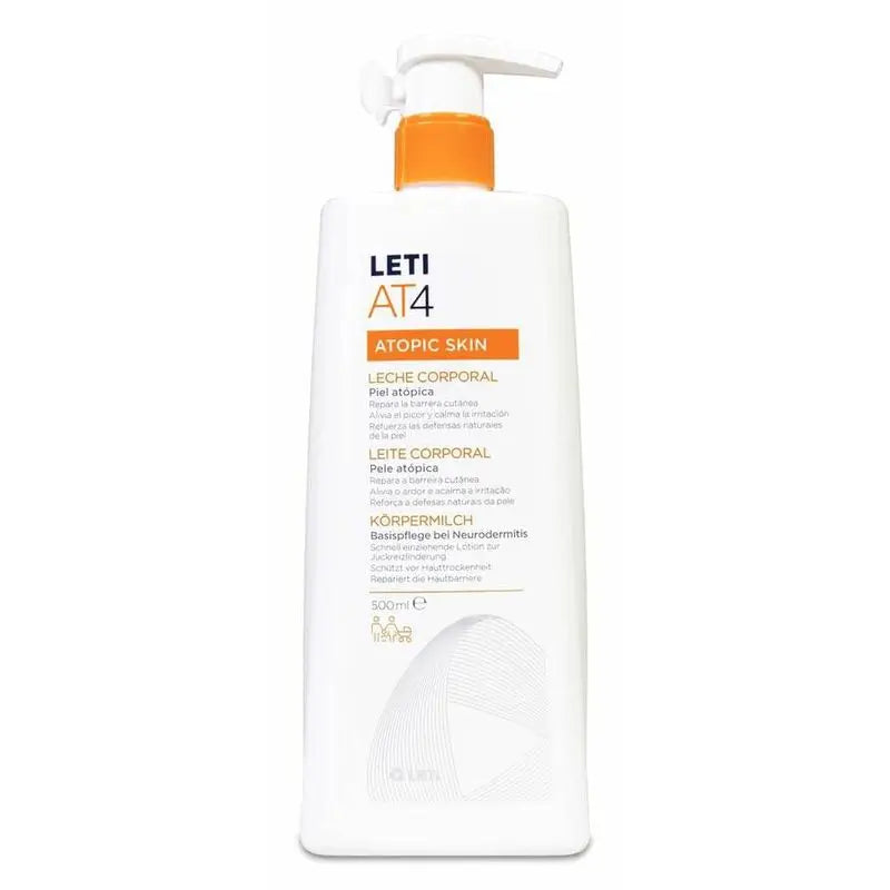 LETI AT4 Milk Body Atopica 500 ml