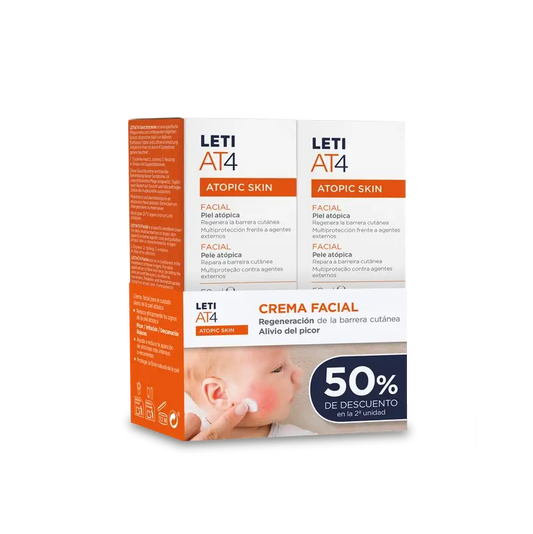 Letiat4 Repair At4 En Pack Duplo Creme Facial 50% 2nd Und B