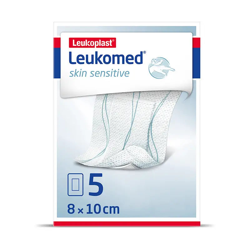 Leukomed Skin Sensitive  8 Cm X 10 Cm , 5 unidades