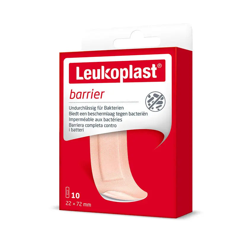 Leukoplast Barrier, 22Mm x 72Mm, 10 unidades