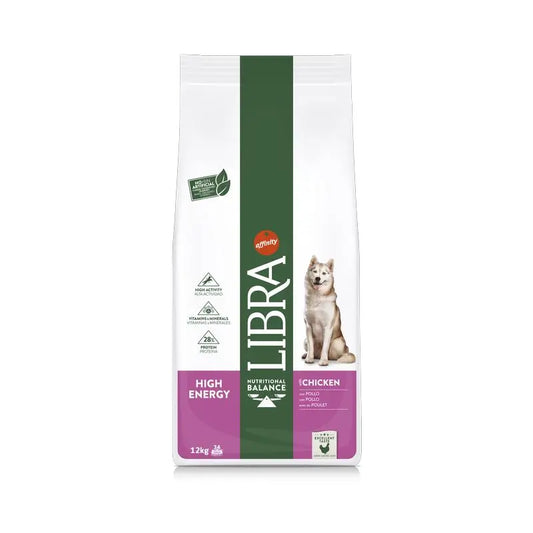 Libra Canine Adult High Energy 12Kg, pienso para perros