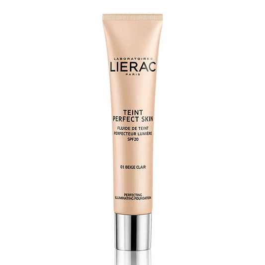 Lierac Dermo Maquillaje Fluido Perfeccionador Iluminador SPF 20 01 Beige Claro